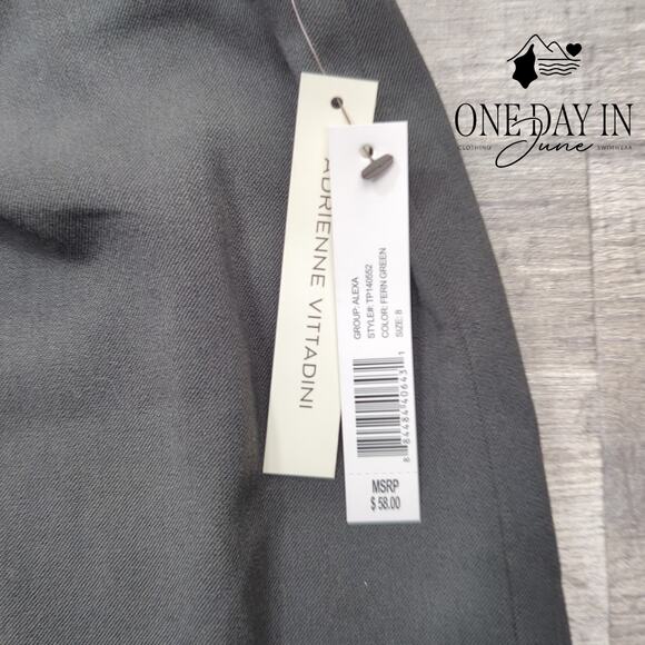 Adrienne Vittadini Belted Pencil Skirt Size 8 - Picture 2 of 5